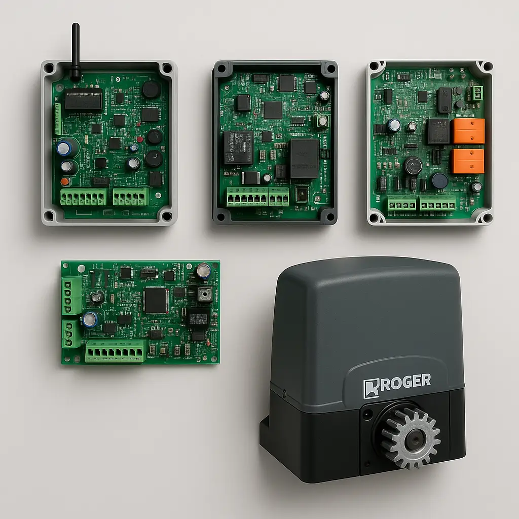 Controladores y Paneles de Control para Motores de Puerta
