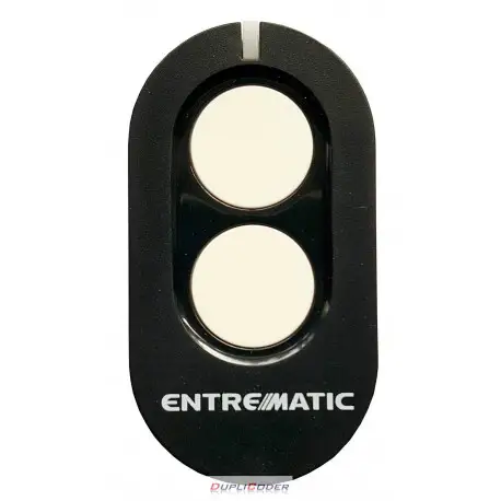 Control Remoto Dítec ZEN2C / 2 canales Color Negro, Teclas Blancas