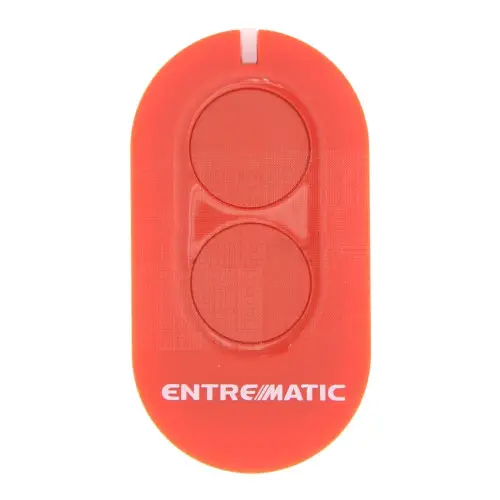 Control Remoto Dítec ZEN2R / 2 canales Color Rojo, Teclas Rojas