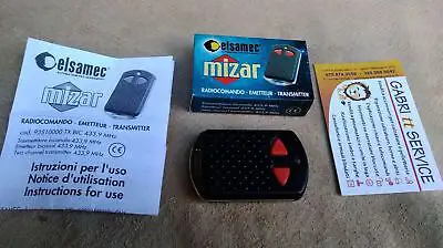 Control Remoto Mizar para Motores de Puertas Enrollables Elsamec
