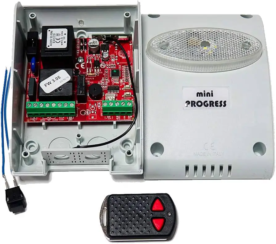 Central Elsamec Mini Progress LED 230V – Tarjeta Electrónica para Persianas y Motores Enrollables