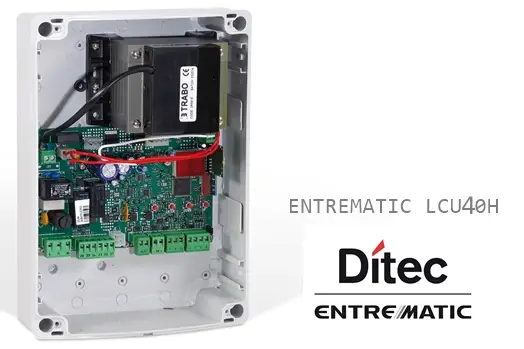 Central Ditec LCU40H – Cuadro electrónico 24V de alta potencia para 1 o 2 motores