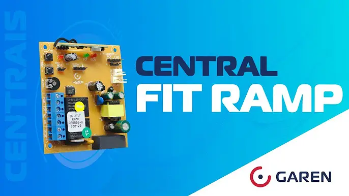 Central Electrónica Garen FIT RAMP 127/220V – Control para Automatización de Portones