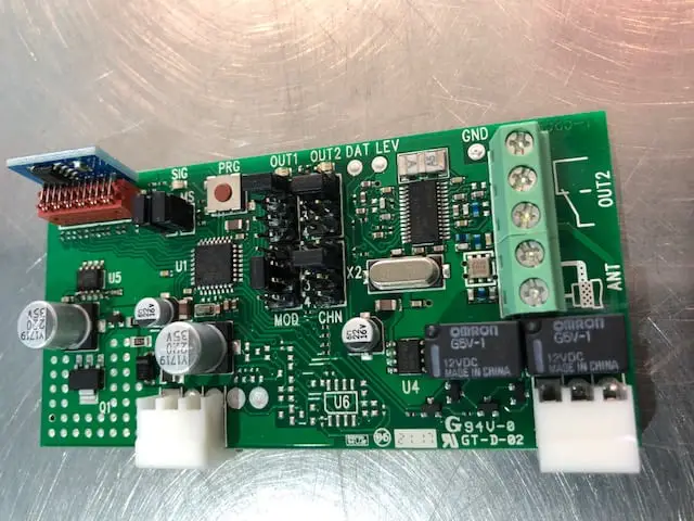 BIXR2 – Receptor enchufable 433,92 MHz (2 canales)