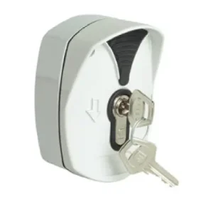 Botonera Selector de Llave Antivandálico Elsamec Raindrop para Puertas Automáticas de Exterior