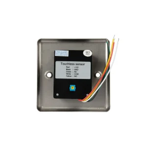 Botón No Touch Accessmatic NT38 Sin Contacto 12V para Puertas Automáticas y Control de Acceso