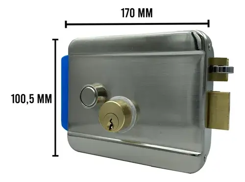 Cerradura eléctrica Rimlock VIRO – Cerradura electromecánica para control de acceso en puertas y portones