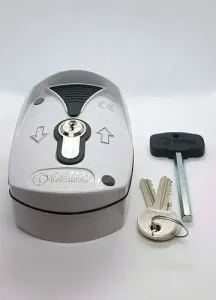 Botonera Selector de Llave Antivandálico Elsamec Raindrop para Puertas Automáticas de Exterior