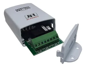 Receptor RRC-200 de JFL – 433,92 MHz con 2 canales, hasta 300 controles y soporte para sensores inalámbricos