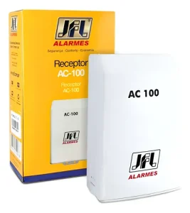 Receptor AC-100 Multifuncional de JFL – 433,92 MHz con control de carga hasta 400W y soporte para sensores
