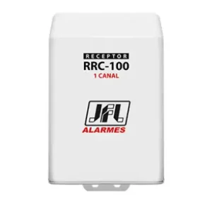 Receptor RRC-100 de JFL – 433,92 MHz con 1 canal y capacidad para 300 controles y sensores inalámbricos