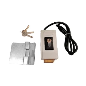 Cerradura eléctrica EL12 Accessmatic – Cerradura electromecánica vertical para portones batientes