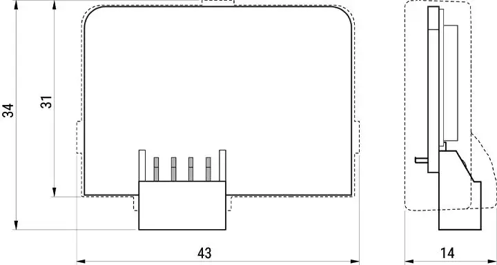 Módulo WiFi B74 B-Connect de Roger Technology – Control y programación remota vía navegador web