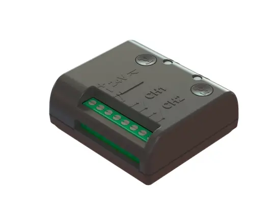 Receptor R93/RX20/U de Roger Technology – 433,92 MHz con capacidad para 50 controles Código Fijo