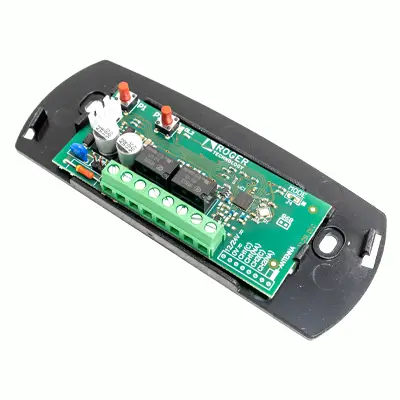 Receptor R93/RX433 de Roger Technology – 433,92 MHz hasta 1000 controles Código Fijo y Rolling Code