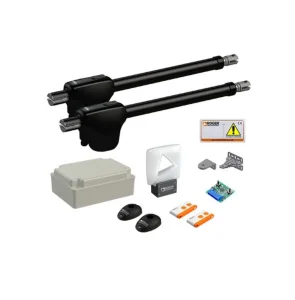 Motor Roger MONOS4 para Puertas Batientes de hasta 4 Metros por Hoja – Uso Intensivo Brushless